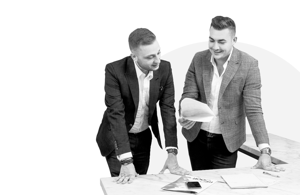 financial directors assisting with commercial loans